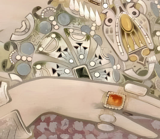 Vintage Job Advertisement - Framed Nouveau Print - Flapper Print - Smoking Ad