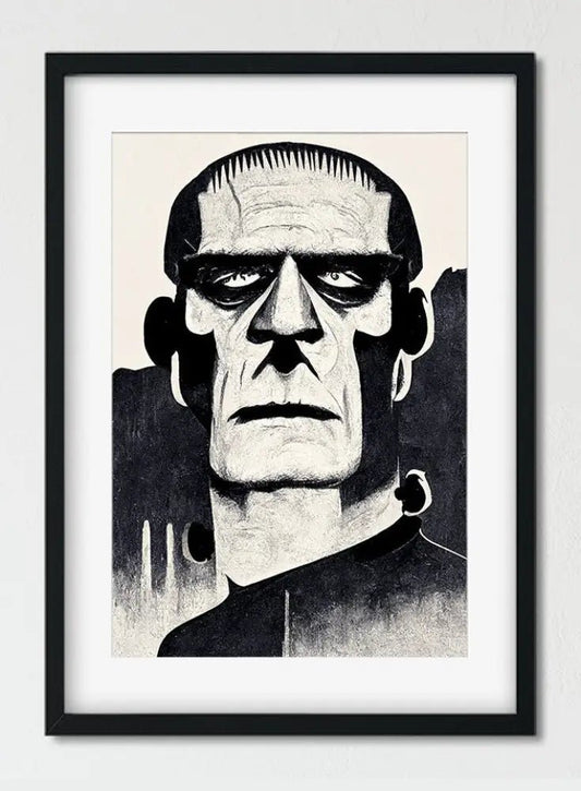 Classic Monsters Pop Art Posters Dracula Frankenstein Mummy Bride by My Store
