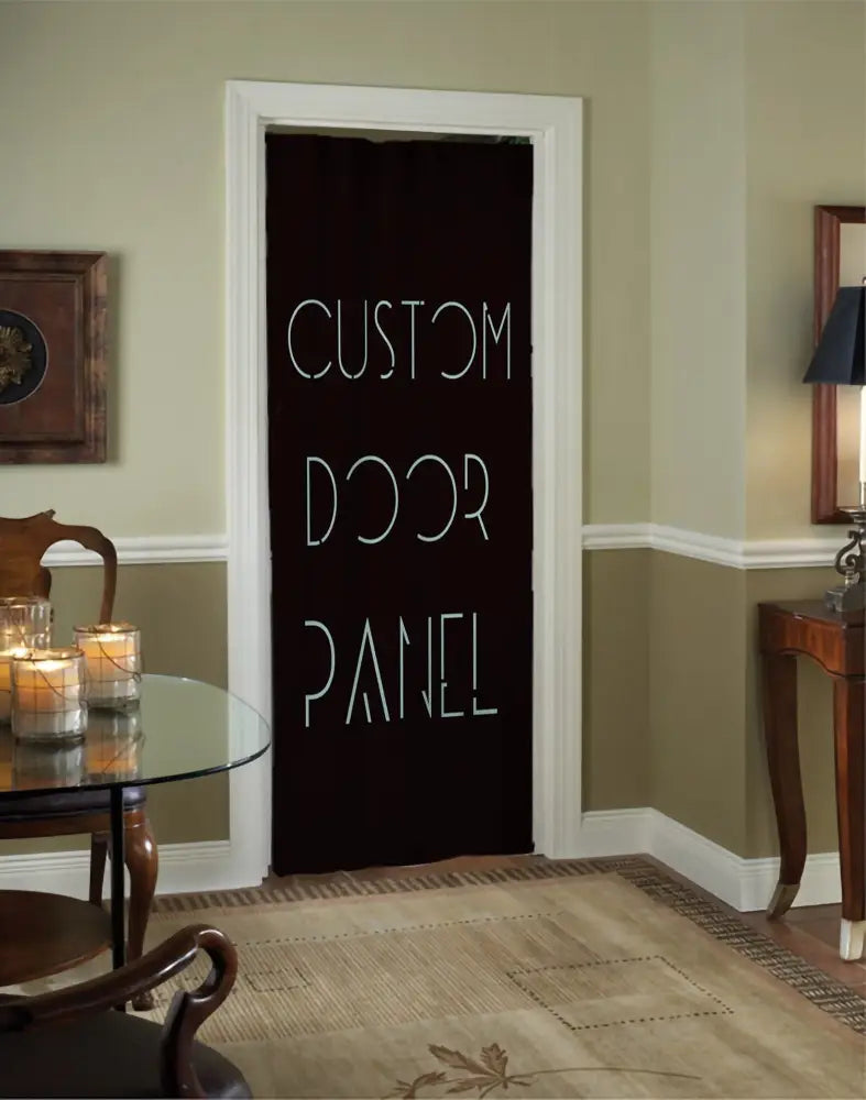 Custom Curtain Door Panel Curtains Personalized Design Bohemian Art by DesignBohemian