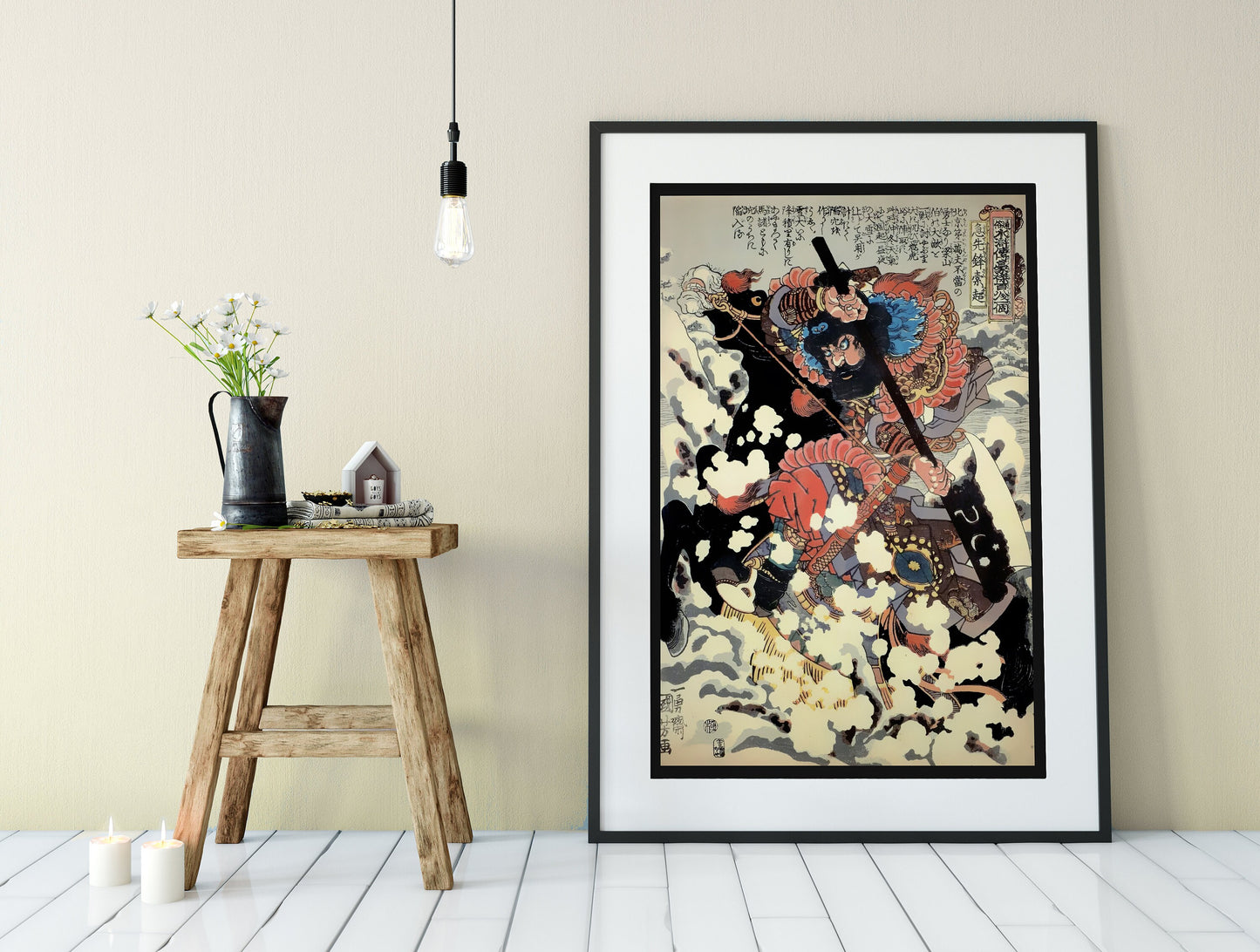 Samurai Poster Utagawa Kuniyoshi Print(No Frame)