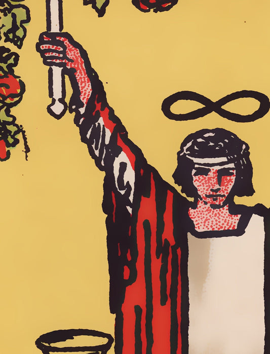 The Magician Tarot Card Tapestry - Rider Waite Smith Design