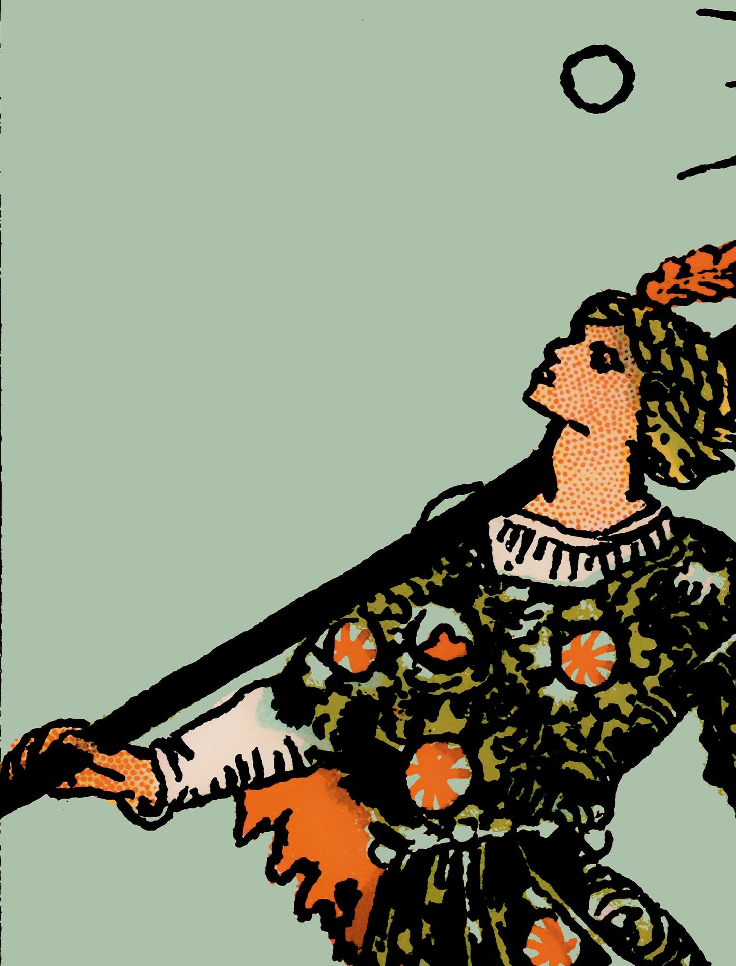 The Fool - Tarot Card Print - The Fool Card Poster, No Frame