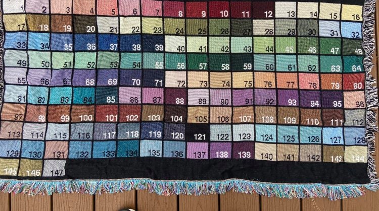 Unicorn Tapestry Blanket: Woven Cotton Meditation Yoga Decor by DesignBohemian