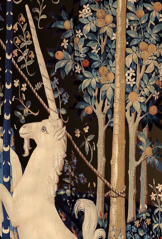 Lady With Unicorn Tapestry Autumn (Printed)
