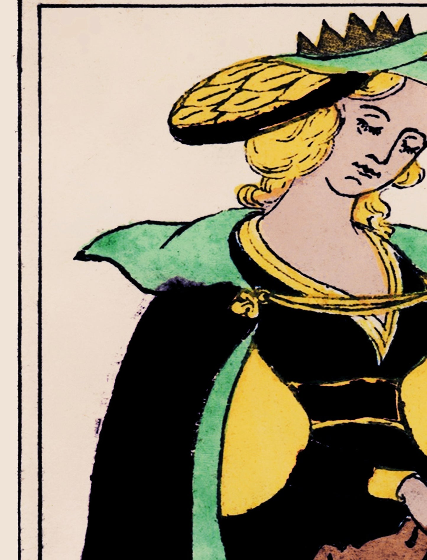 Strength - Tarot Card Print - The Strength Card Tarot Poster an Oswald Wirth Print, No Frame