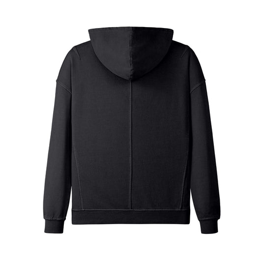 Tarot Hoodie - The Star Tarot Card Hoodie - Unisex Washed Slit Hem Turtleneck Hoodie