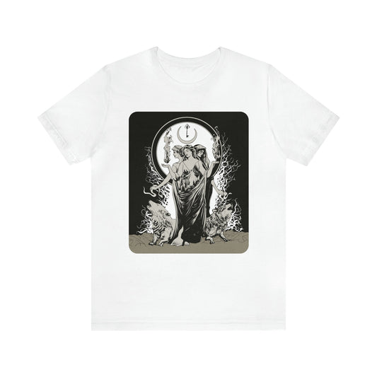 Hecate Shirt - Goddess tshirt - Gothic - Unisex Jersey Short Sleeve Tee