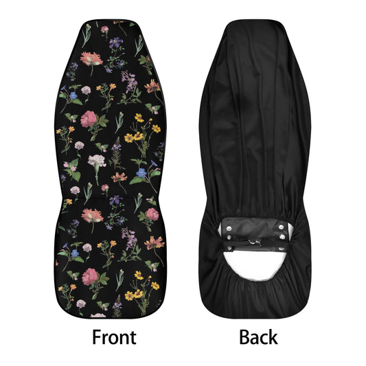 Vintage Floral Seat Covers - Lightweight Car Seat Cover Set