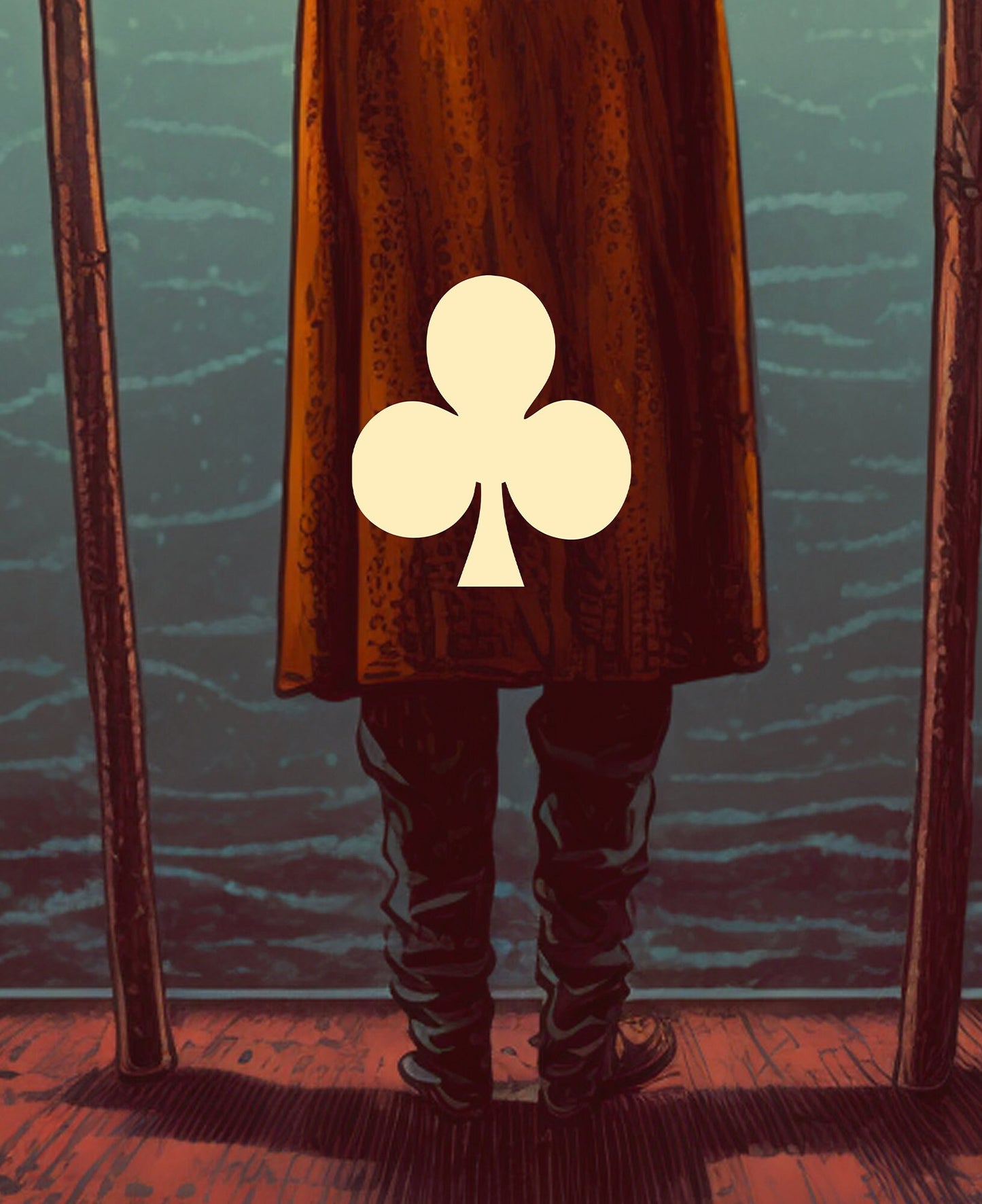 3 Of Wands - Tarot Card Print - The Three Of Wands Card Poster, No Frame