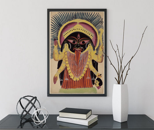 Goddess Kali Poster - Kali Print, No Frame