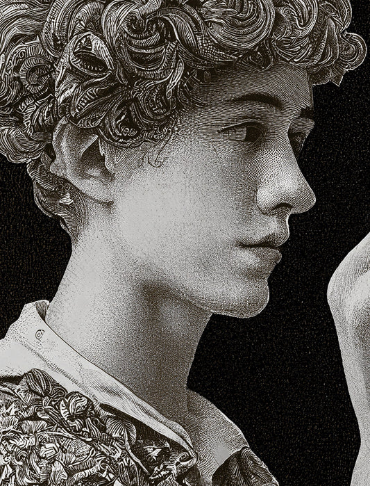 Page of Pentacles Tarot Card Print Poster No Frame Wall Art for Home Decor and Tarot Lovers by My Store