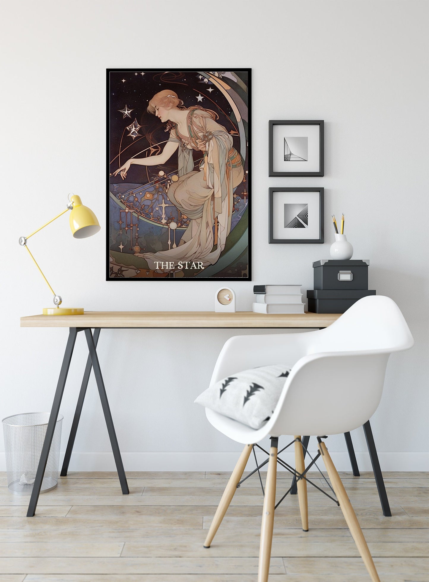 The Star - Tarot Card Print - The Star Poster, No Frame