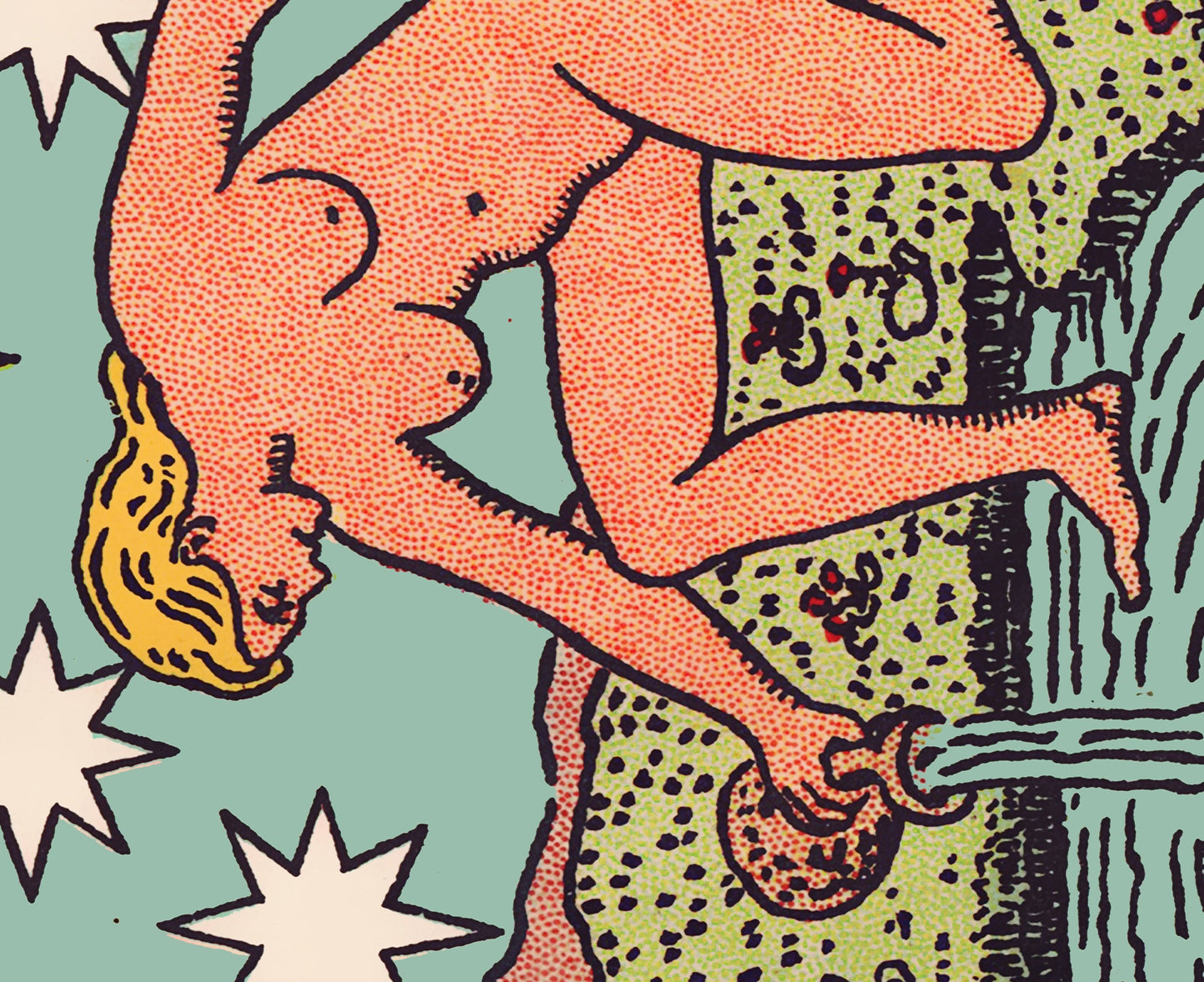 The Star - Tarot Card Print - The Star Poster, No Frame