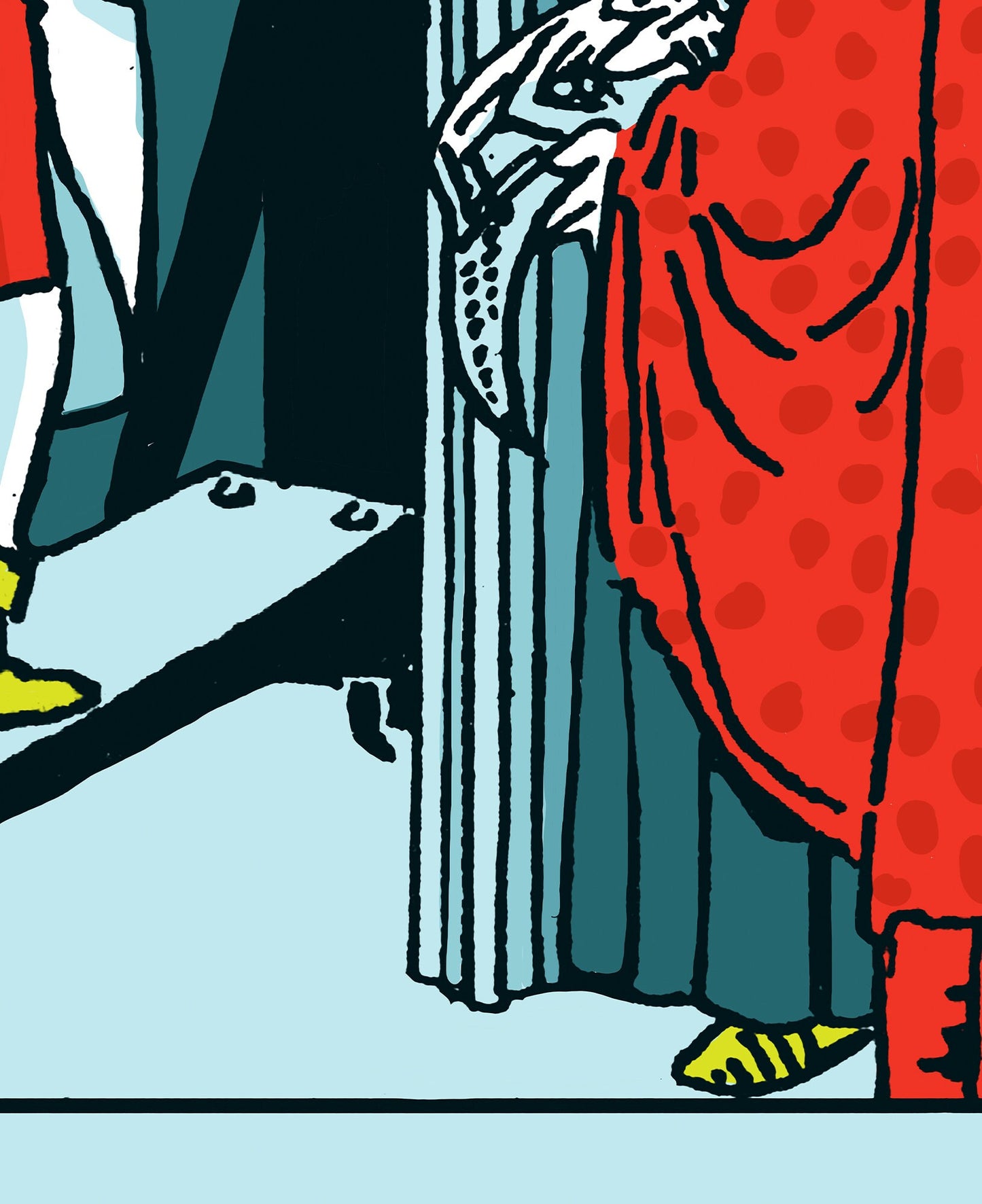 Three of Pentacles- Tarot Card Print - The Three of Pentacles Card Poster, No Frame