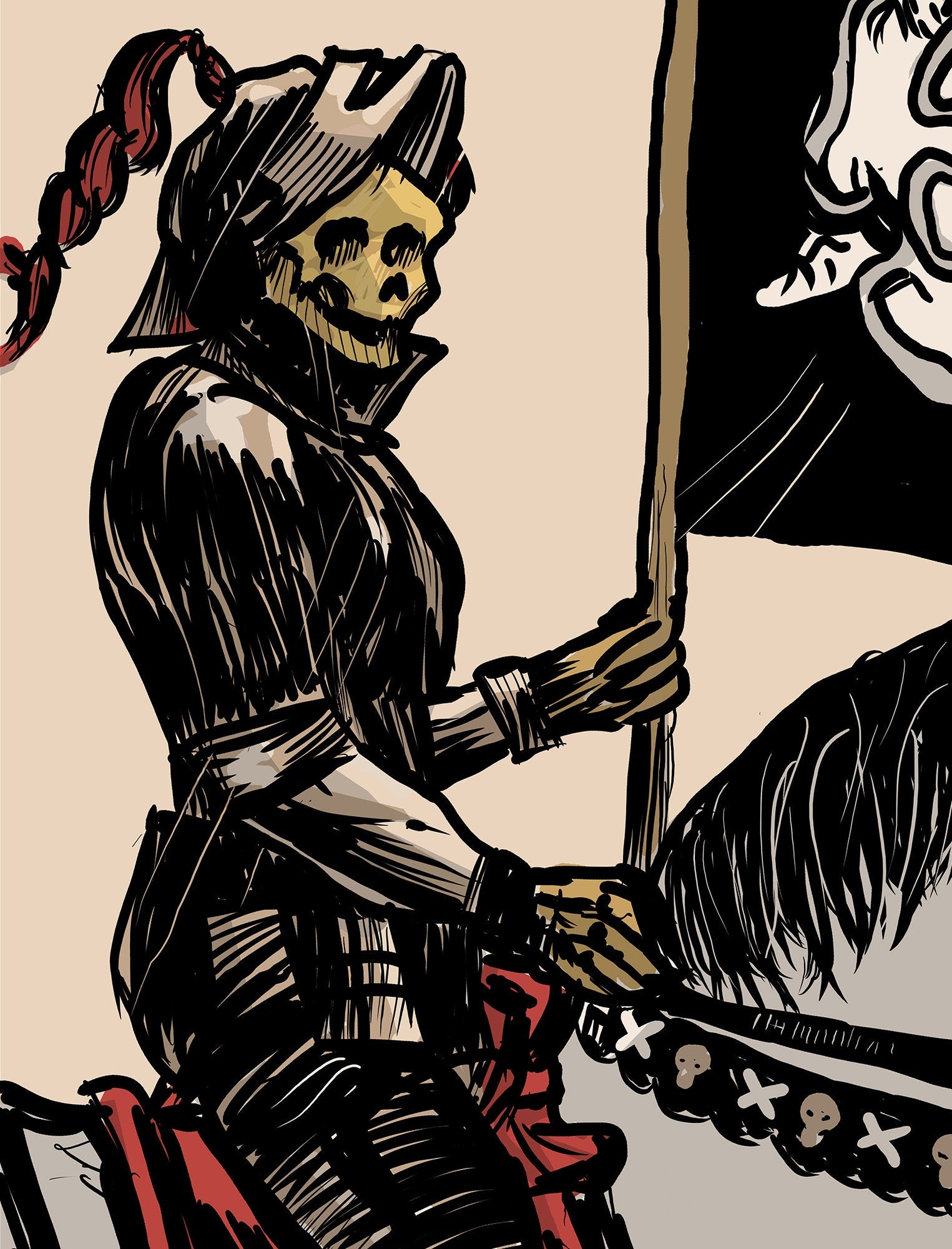 Death - Tarot Card Print - The Death Card Poster By Printagrams, No Frame