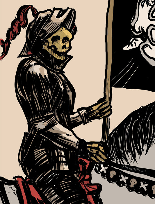 Death Tarot Card Print By Printagrams No Frame Poster by My Store