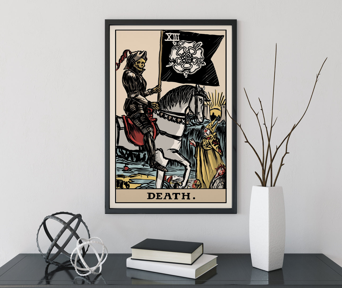 Death - Tarot Card Print - The Death Card Poster By Printagrams, No Frame