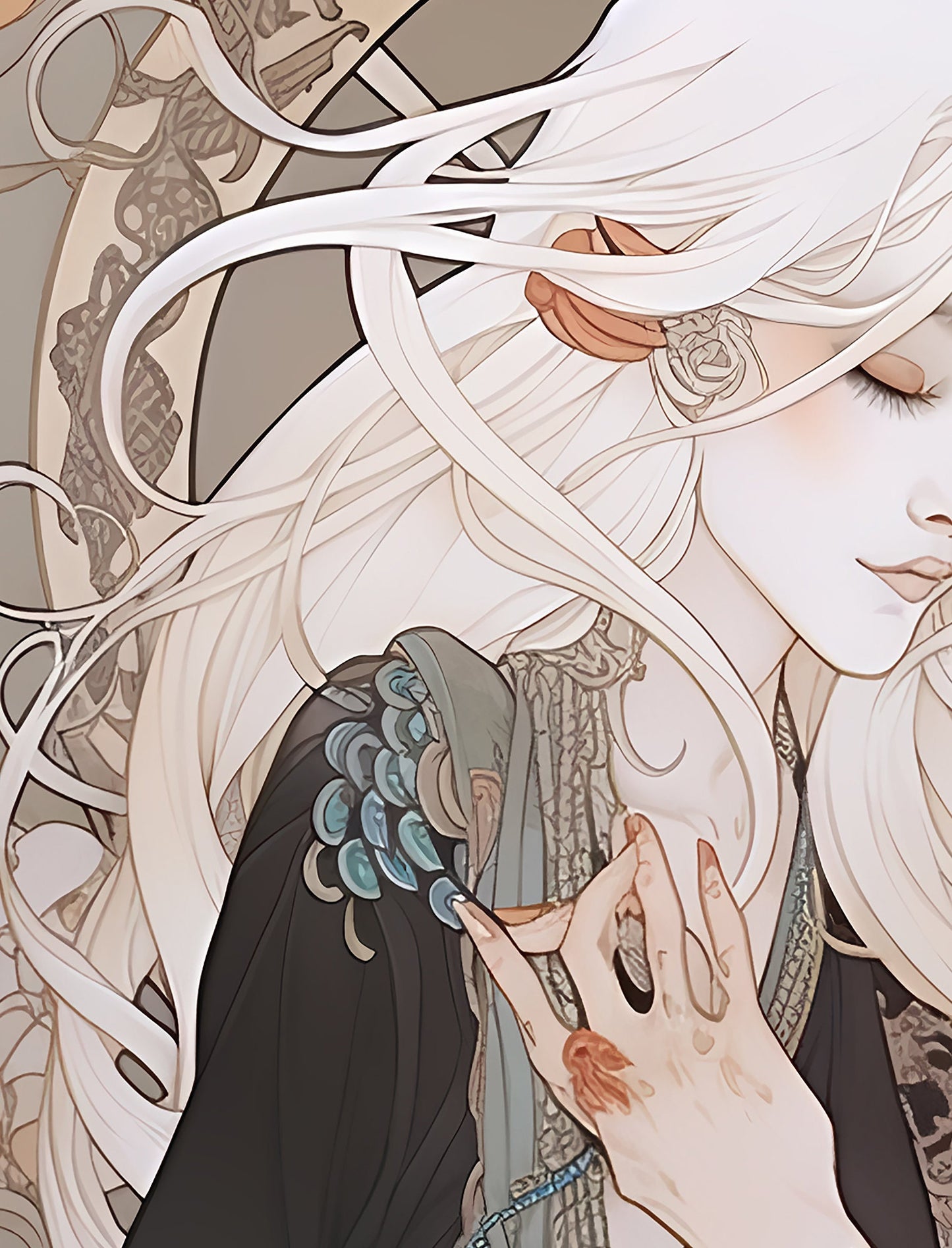 Death - Tarot Card Print - The Death Card Poster, No Frame