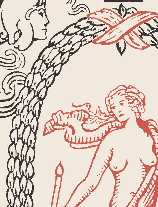 The World Tarot Card Print No Border Poster Neutral Vibe by My Store