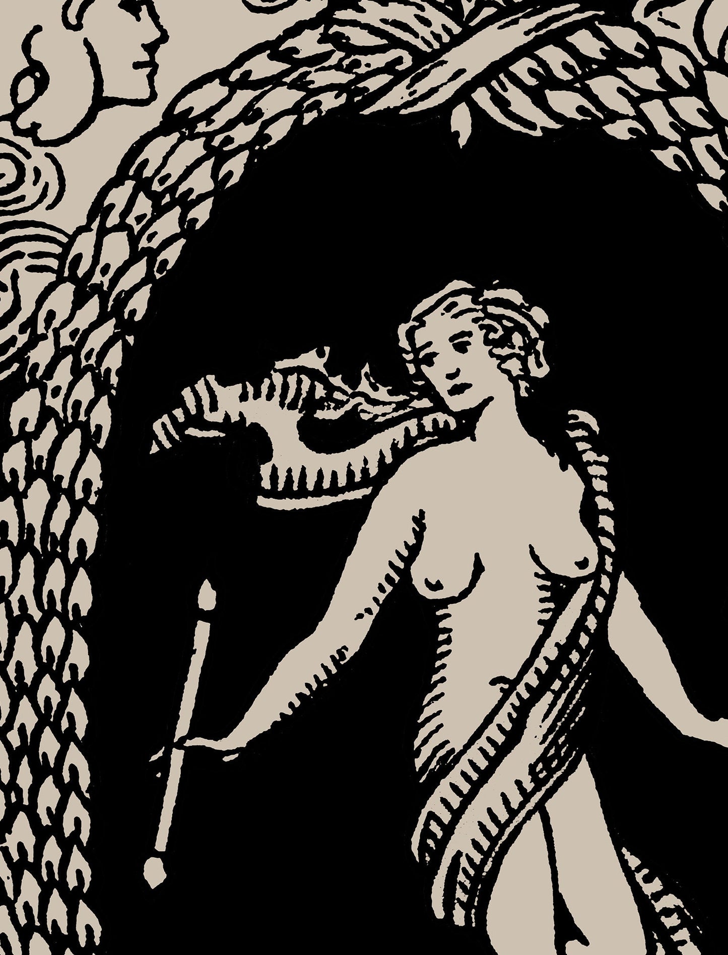 The World - Tarot Card Print - The World Card Poster, No Frame