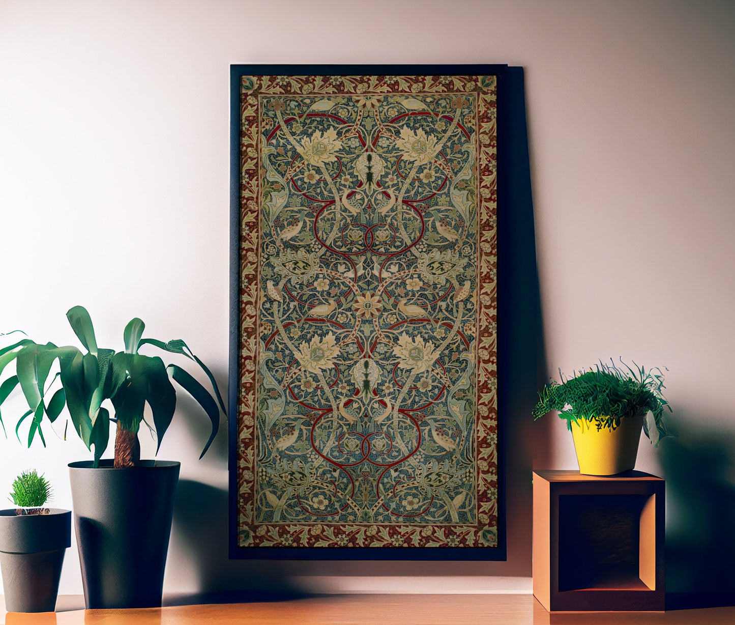 William Morris Floral Art Nouveau Print - Art Nouveau Poster Bohemian Print Large Artwork - Long Poster