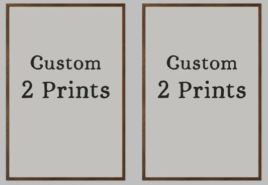 Set of 2 Framed Prints for a Gallery Wall