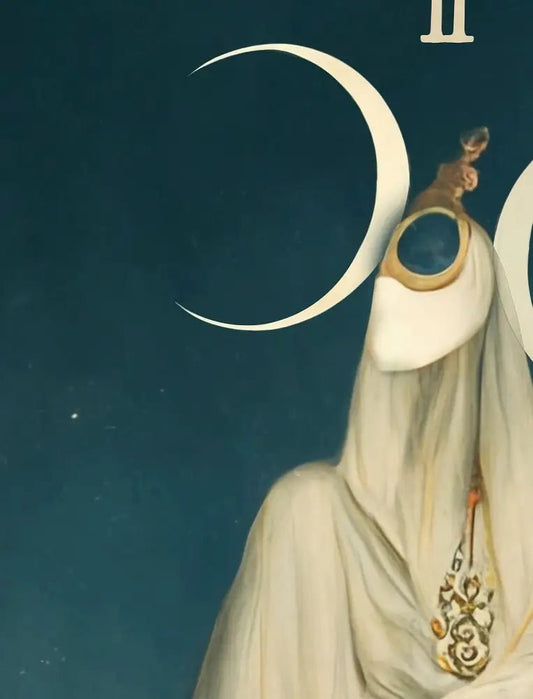 The High Priestess Tarot Card Print No Frame by My Store