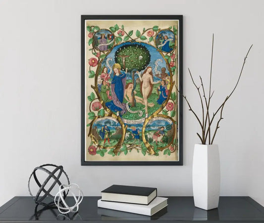 Tree Of Life And Death Poster No Frame Eve And Mary Ecclesia by My Store