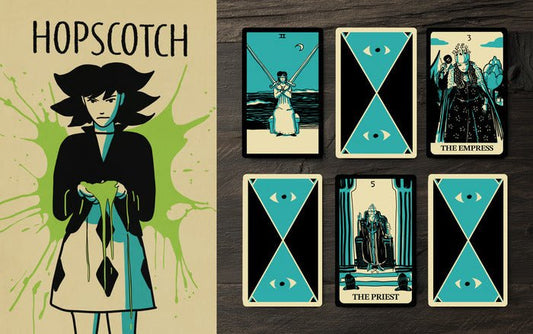 Hopscotch: A Journey Between Story and Spirit - Tarot Deck and Comic