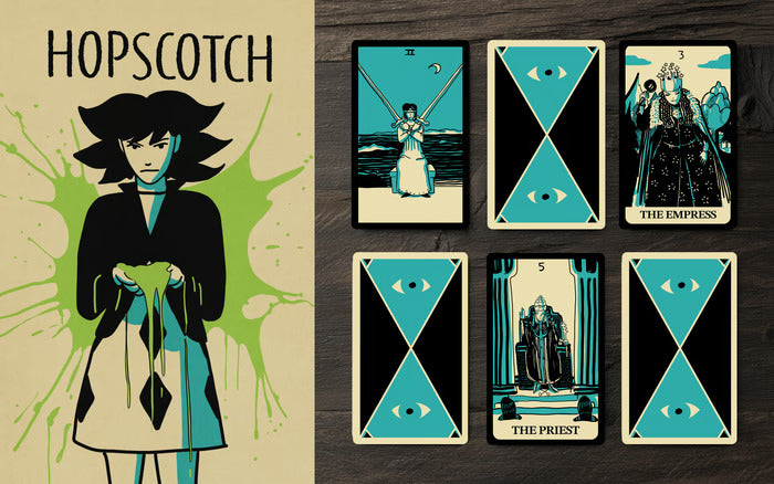 Hopscotch: A Journey Between Story and Spirit - Tarot Deck and Comic
