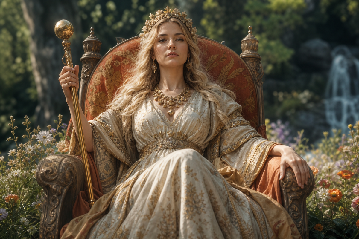 Empress Tarot Card Symbolism: Feminine Power in Art