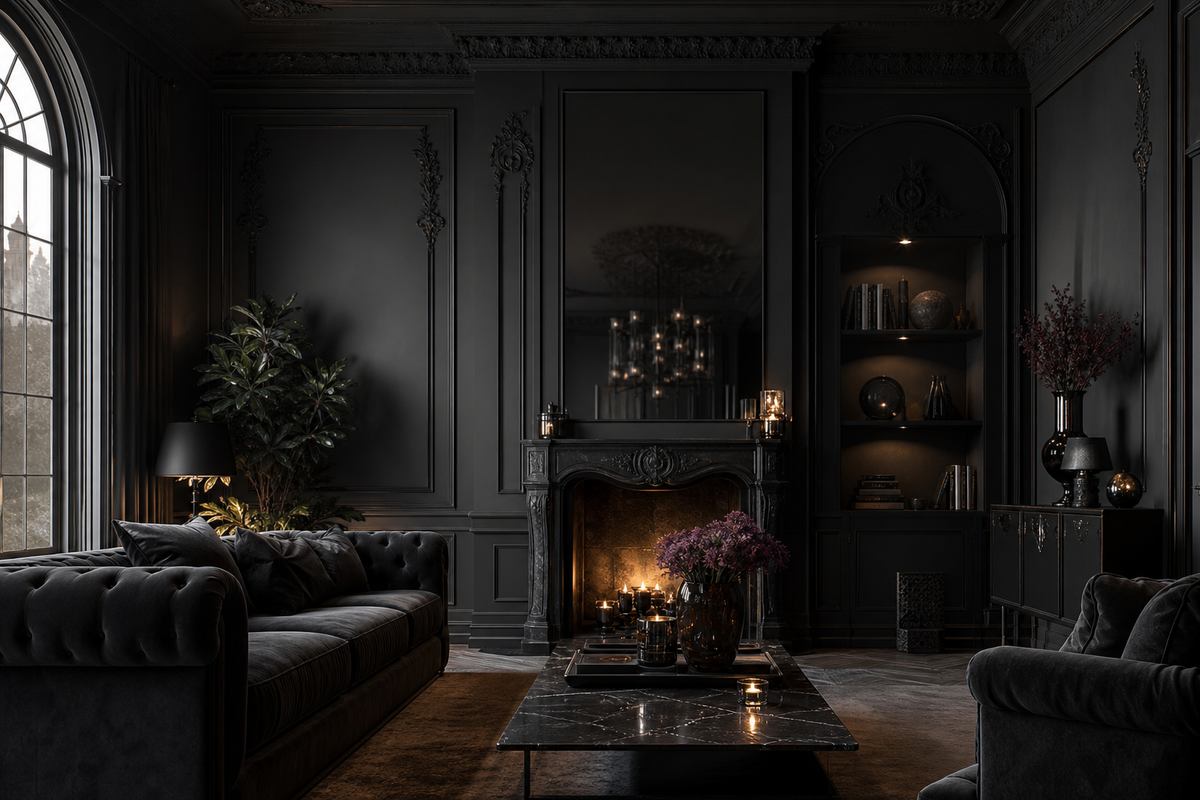 Gothic Decor Trends 2026: Dark Glamour Meets Modern Living