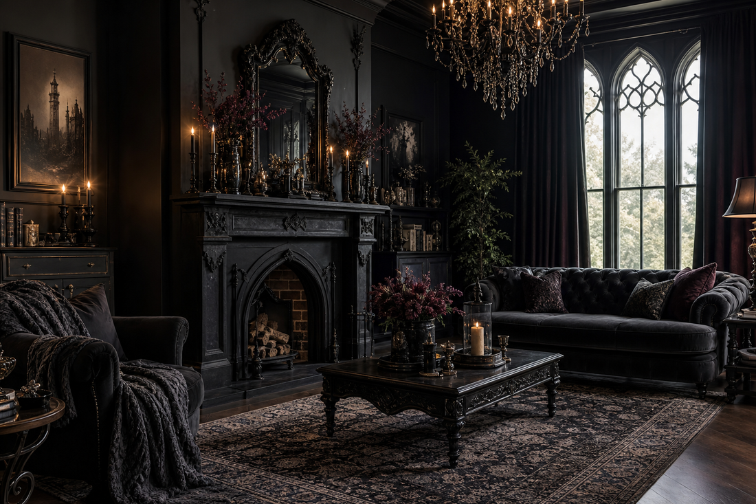 Gothic Home Decor: Moody Elegance Meets Modern Comfort