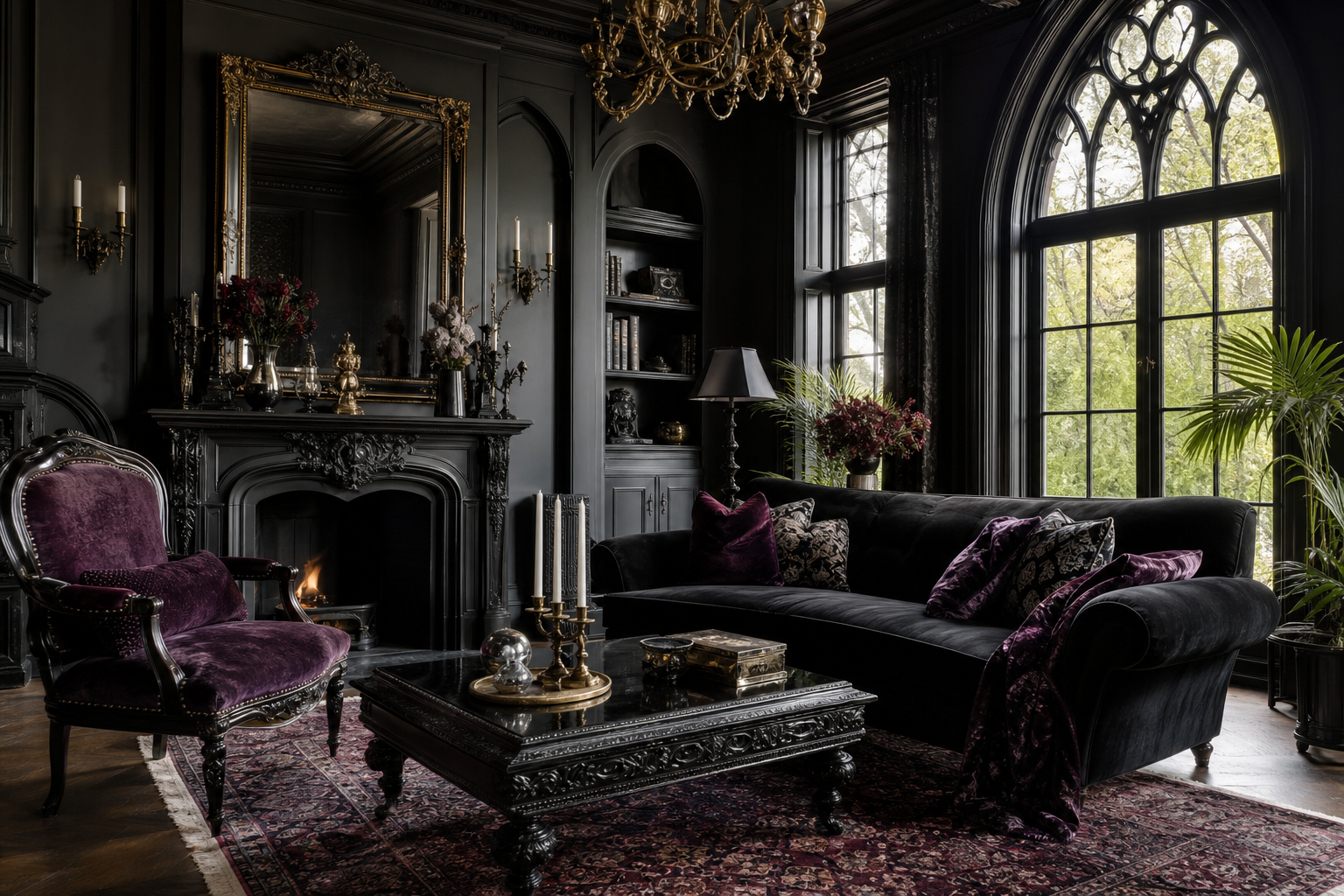 Gothic Revival Decor: Victorian Darkness for Contemporary Homes