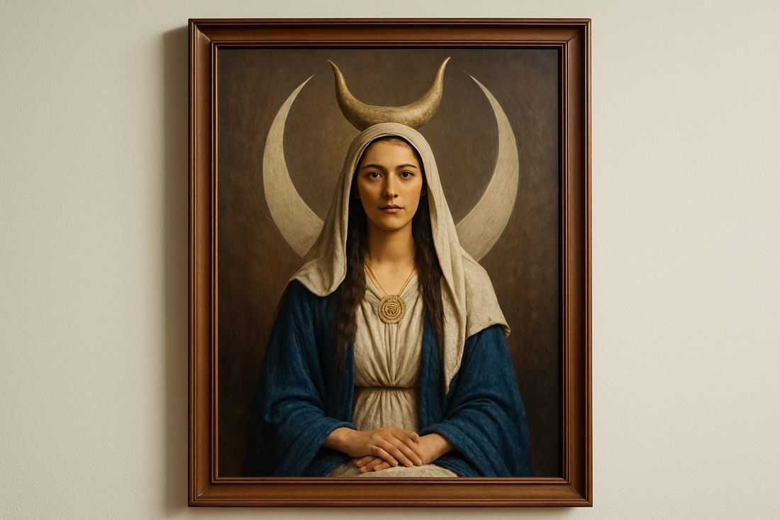 High Priestess Energy: Sacred Feminine Art for Modern Homes