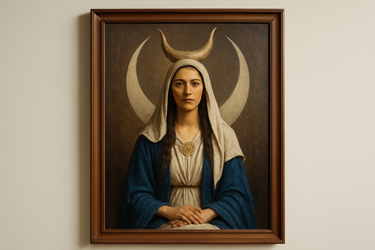 High Priestess Energy: Sacred Feminine Art for Modern Homes