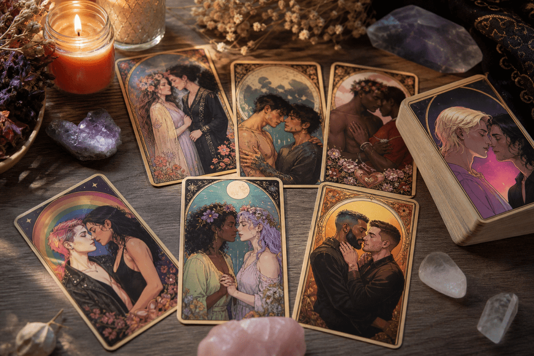 LGBTQ Tarot Art: Celebrating Love Through Mystical Prints