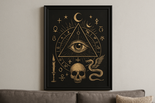 Occult Symbolism in Modern Wall Art: Decoding Hidden Meanings