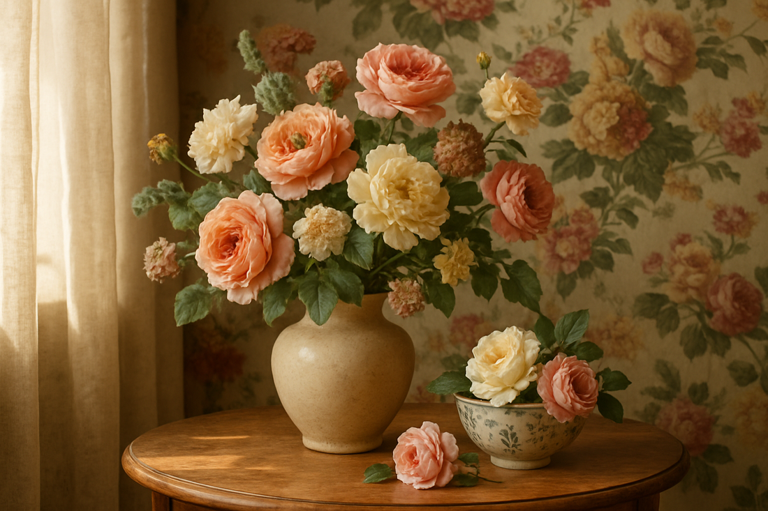 Spring Botanical Decor: Vintage Florals Revival