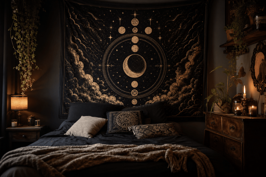 Tapestry Wall Decor Ideas for Moody, Mystical Spaces
