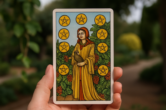 Tarot Card Meanings for Abundance: Nine of Pentacles Guide