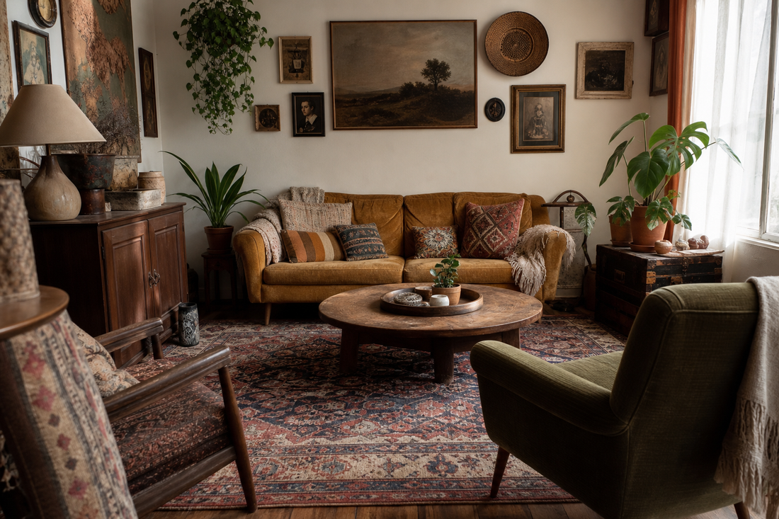 Vintage Boho Style Tips: Curating Nostalgic Eclectic Interiors