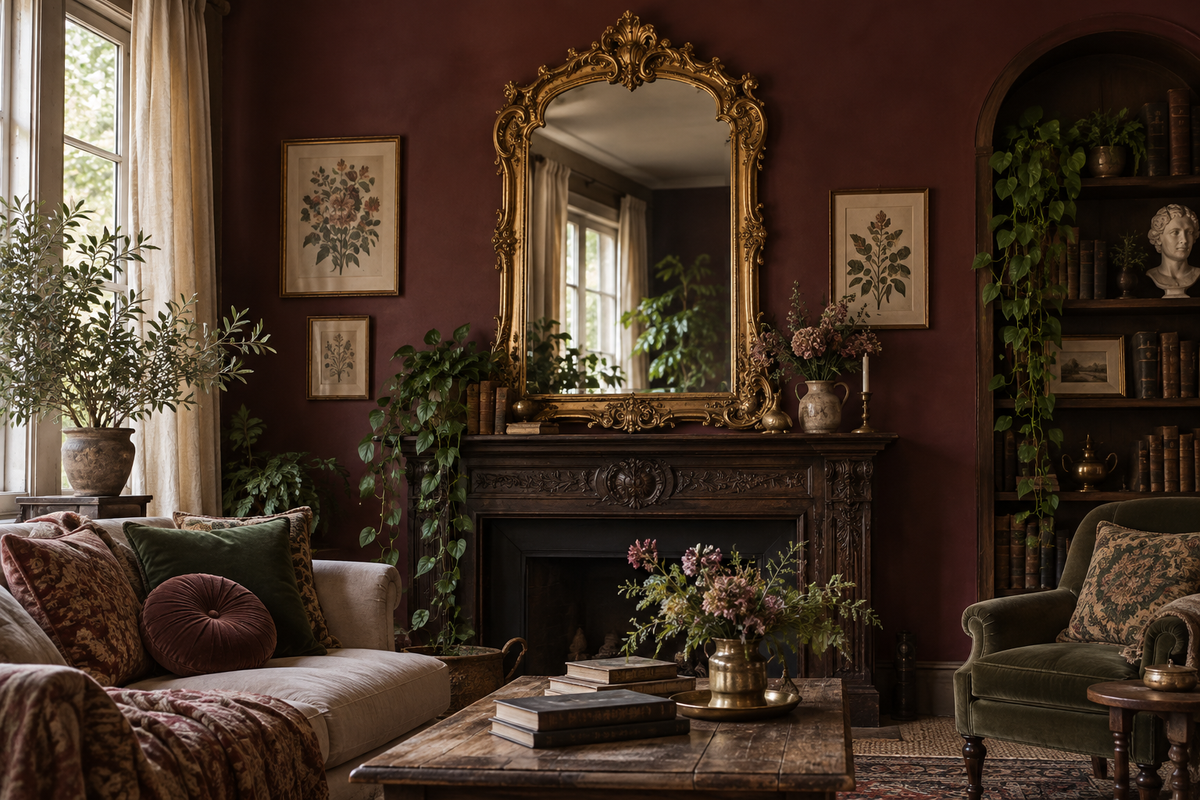 12 Beautiful Ways to Decorate With Vintage Mirrors