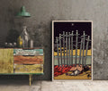 10 Of Swords Tarot Card Print Poster Unframed Wall Art For Collectors Home Decor by My Store