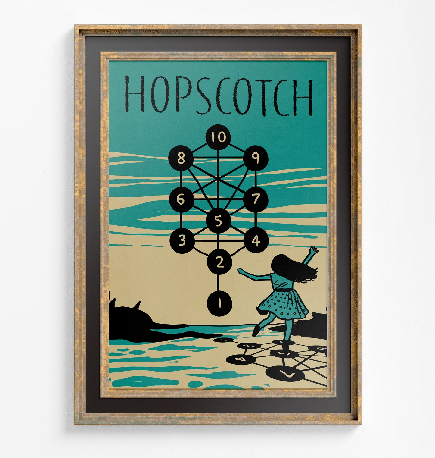 Hopscotch Graphic Novel Cover Art