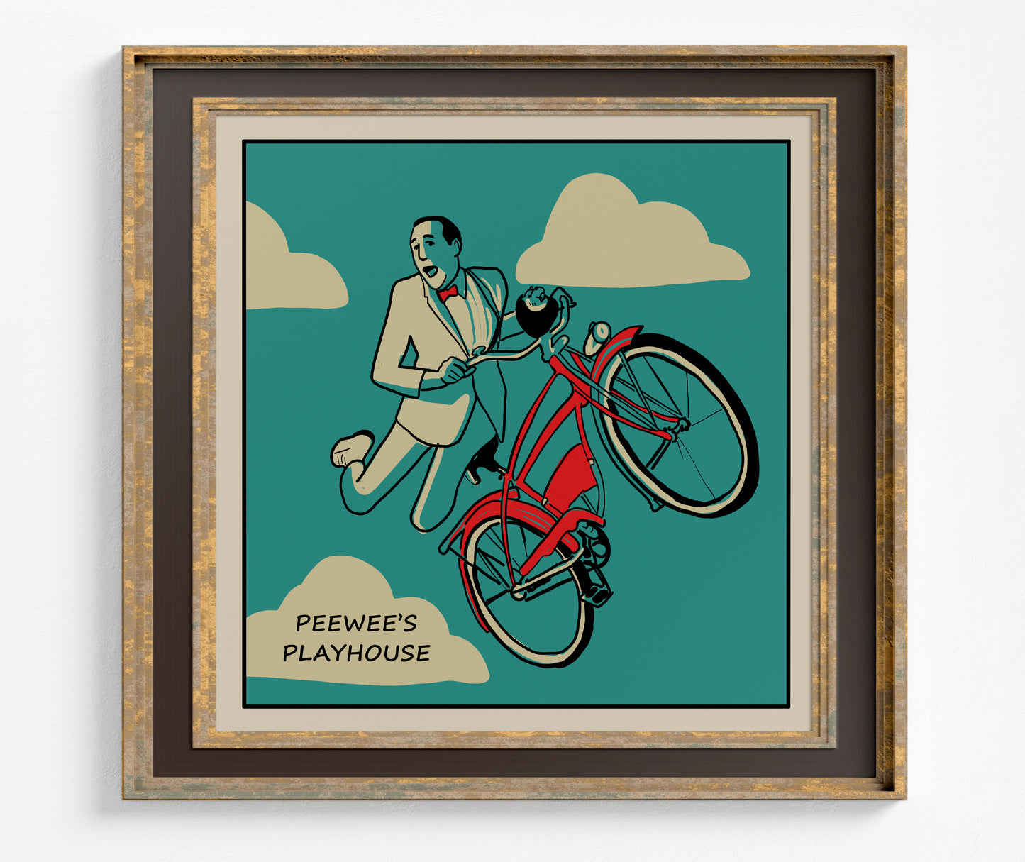 Peewee's Playhouse Art Print