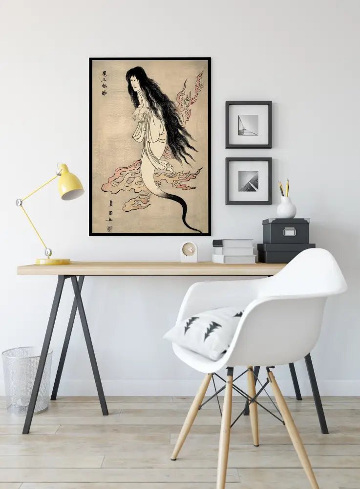 A Tale Of Horror From Yotsuya Station Ukiyoe Print No Frame Ghost Of Oiwa By Utagawa Toyokuni by My Store