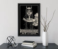 Ace Of Cups Tarot Card Print Poster Elegant Wall Art For Tarot Enthusiasts And Spiritual Decor by My Store