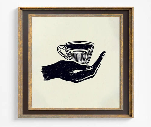 Ace of Cups Wall Art Poster - Vibrant No Frame by My Store