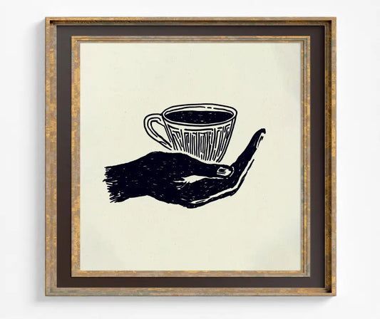 Ace of Cups Wall Art Poster - Vibrant No Frame by My Store